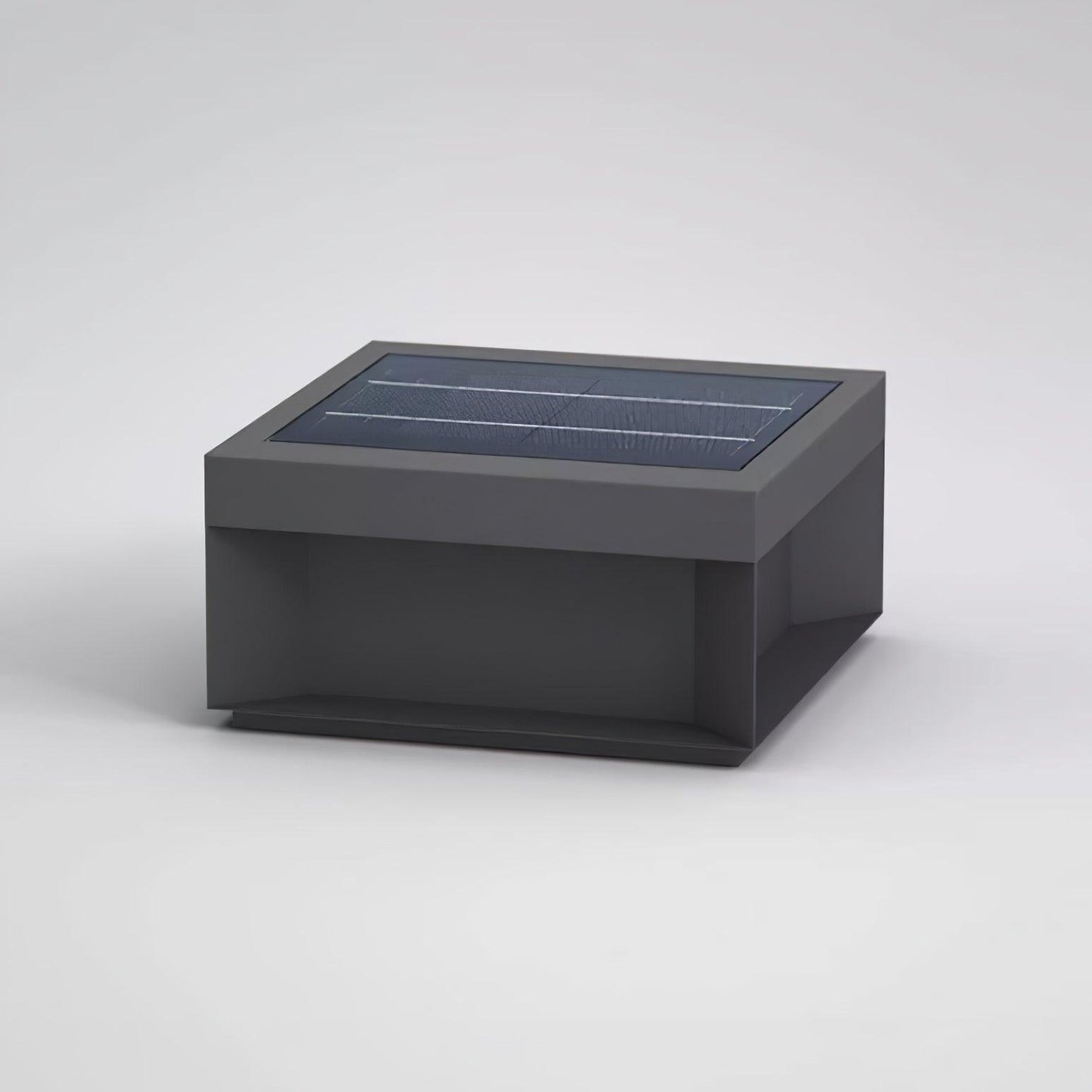 Solarbetriebene Außenmastlampe