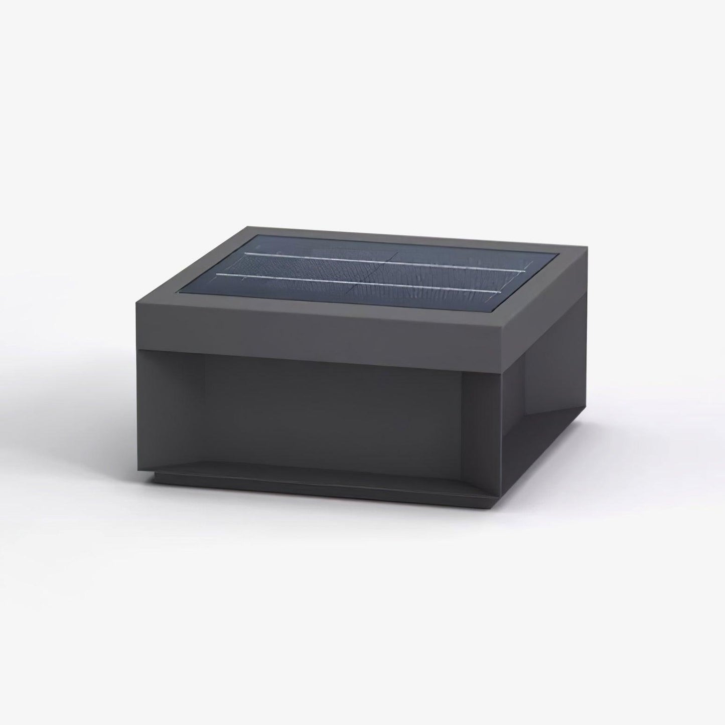 Solarbetriebene Außenmastlampe