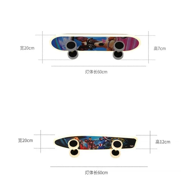 Glowboard - skateboard lichter
