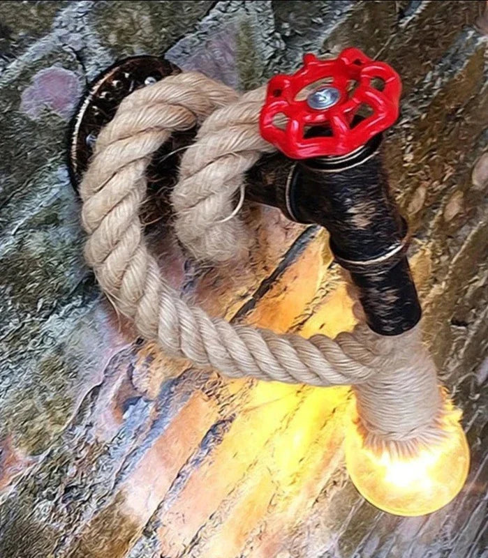 Coastalbraid - hanfseil-wandlampen