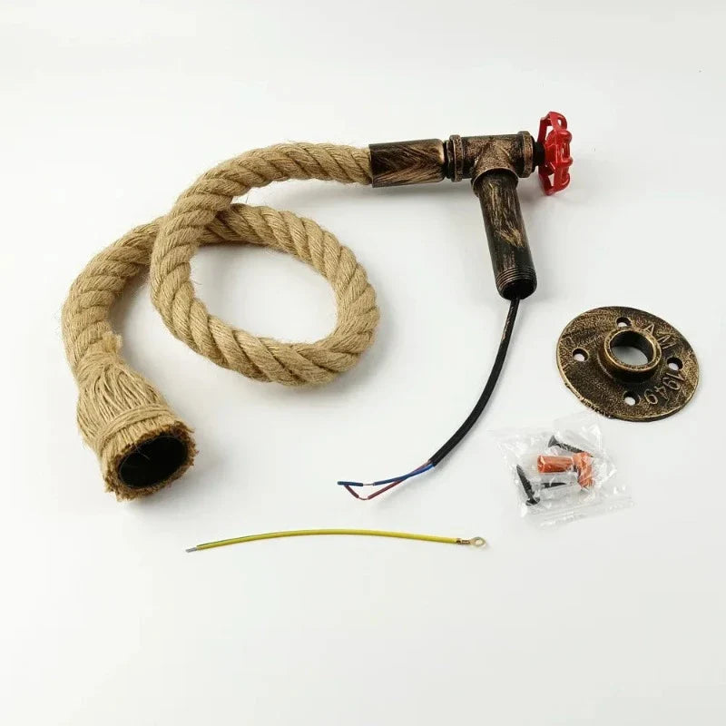 Coastalbraid - hanfseil-wandlampen