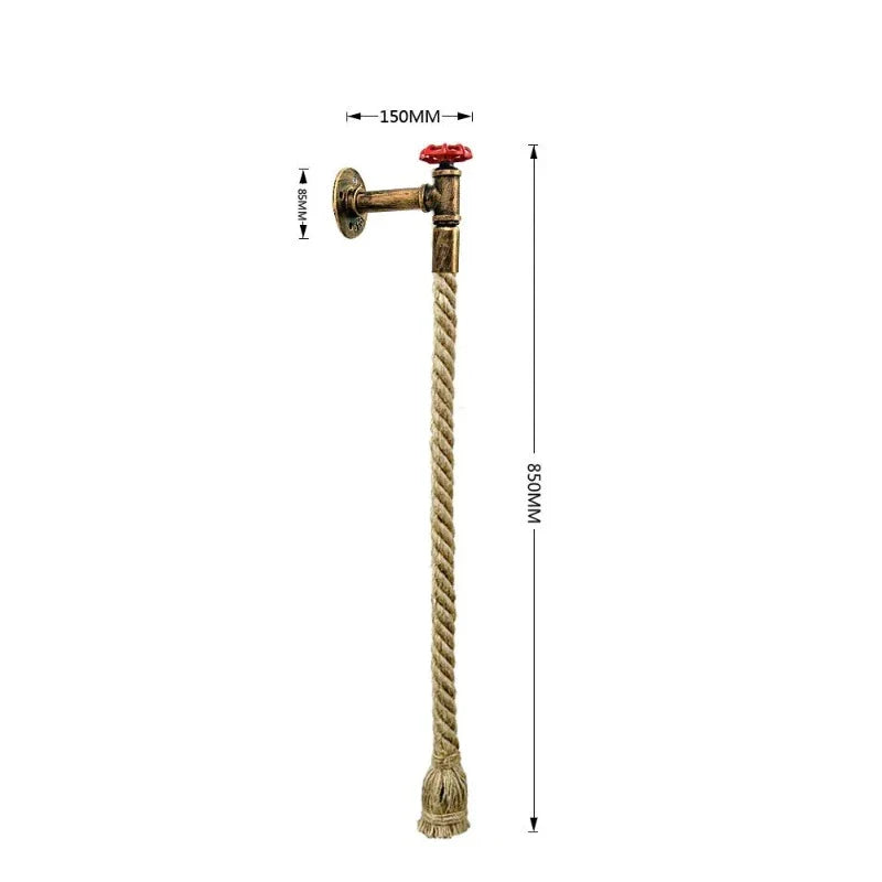 Coastalbraid - hanfseil-wandlampen