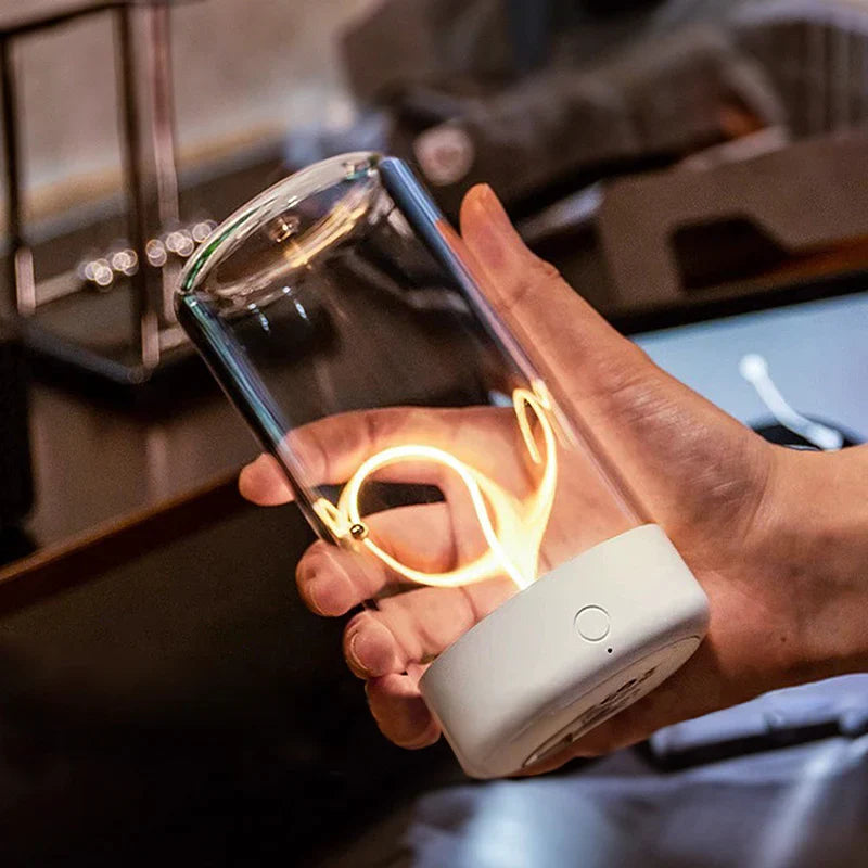 Moderne magnetische mini tischlampe – einfaches design & flexibel einsetzbar