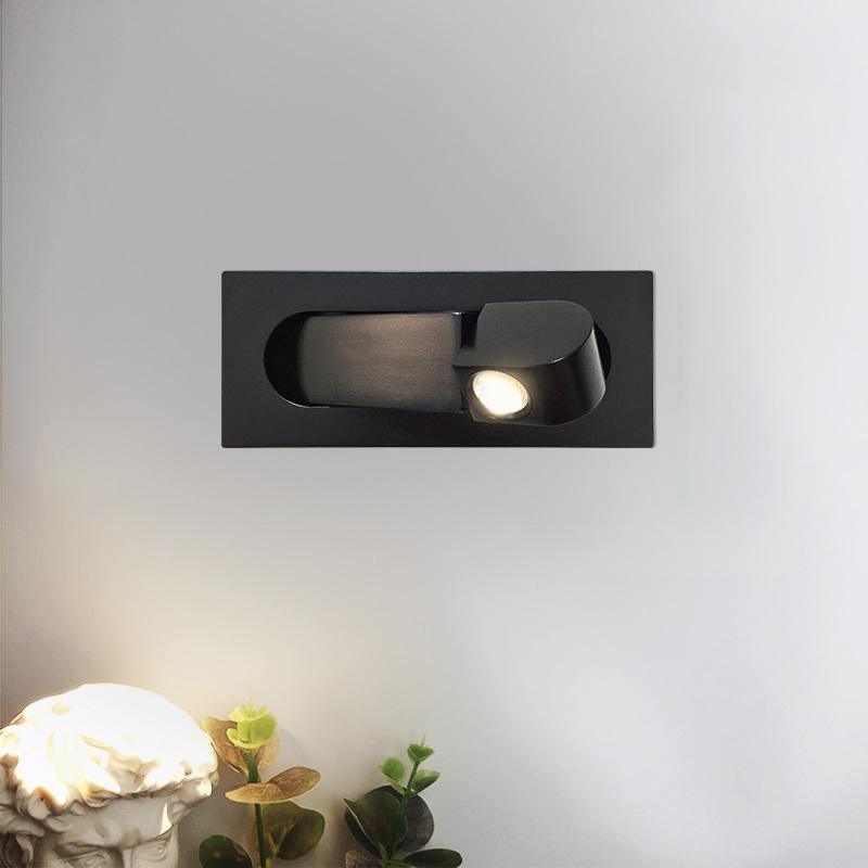 Moderne led nachttisch-leselampe