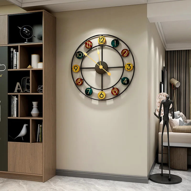 RomanCharm - europäische runde wanduhr