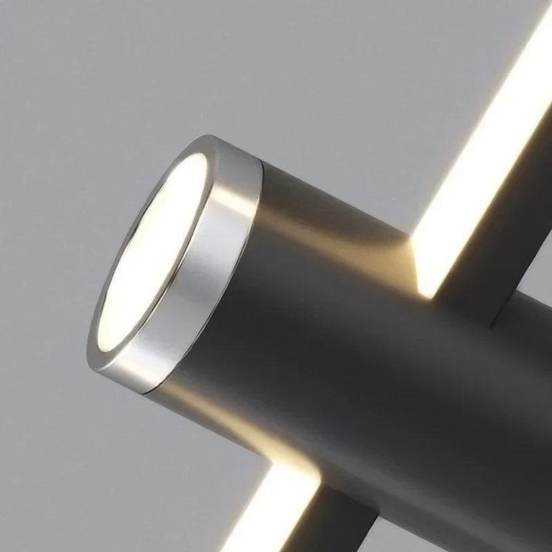 Linearglow – moderner minimalistischer kronleuchter für das esszimmer