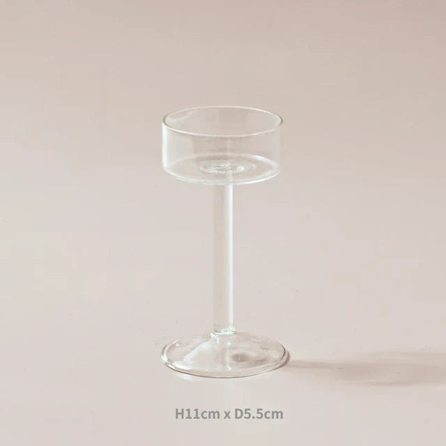 Crystalclear - teelichthalter aus glas