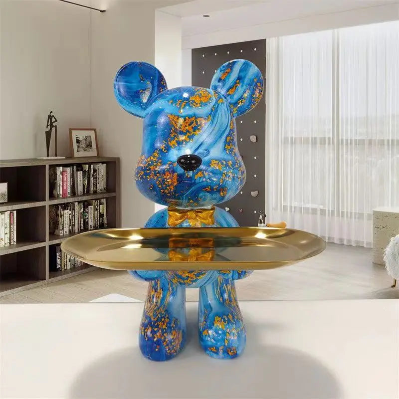 Streetpaws - graffiti-bär-figur