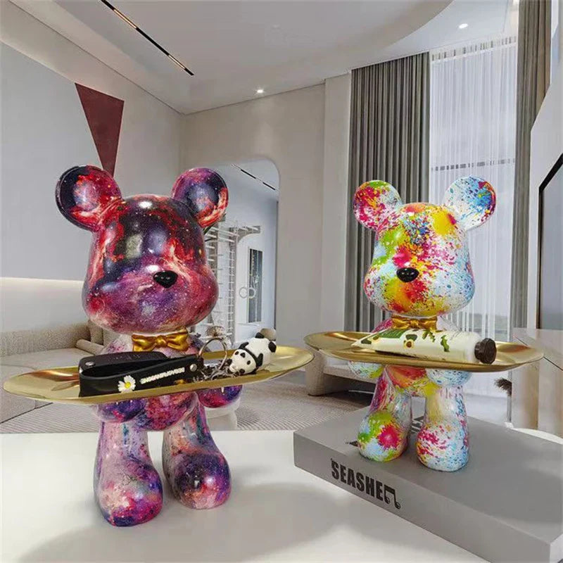Streetpaws - graffiti-bär-figur