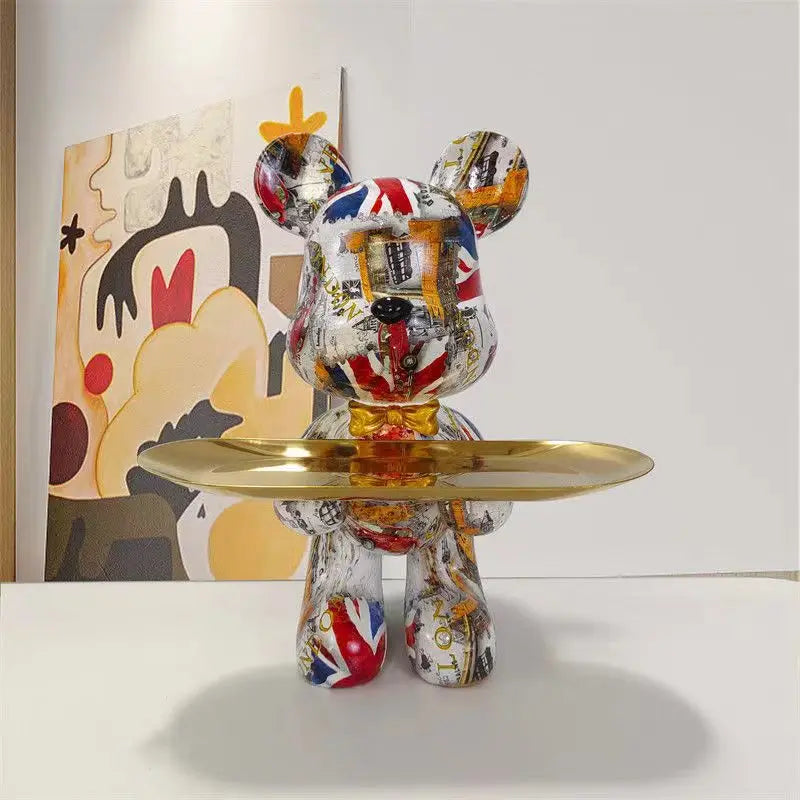 Streetpaws - graffiti-bär-figur