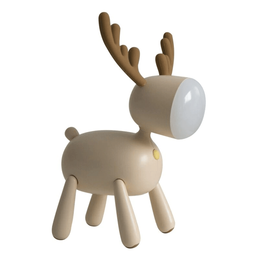 USB wiederaufladbare süße hirsch LED nachtlampe