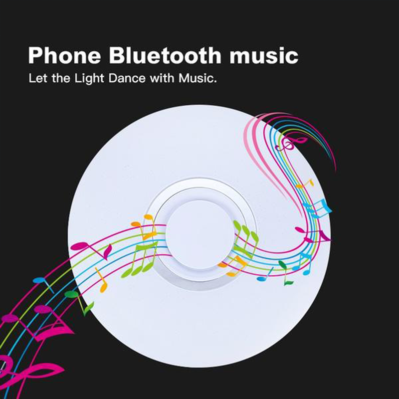 Intelligente moderne rgb-deckenleuchte