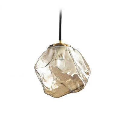 Lava glas pendelleuchte