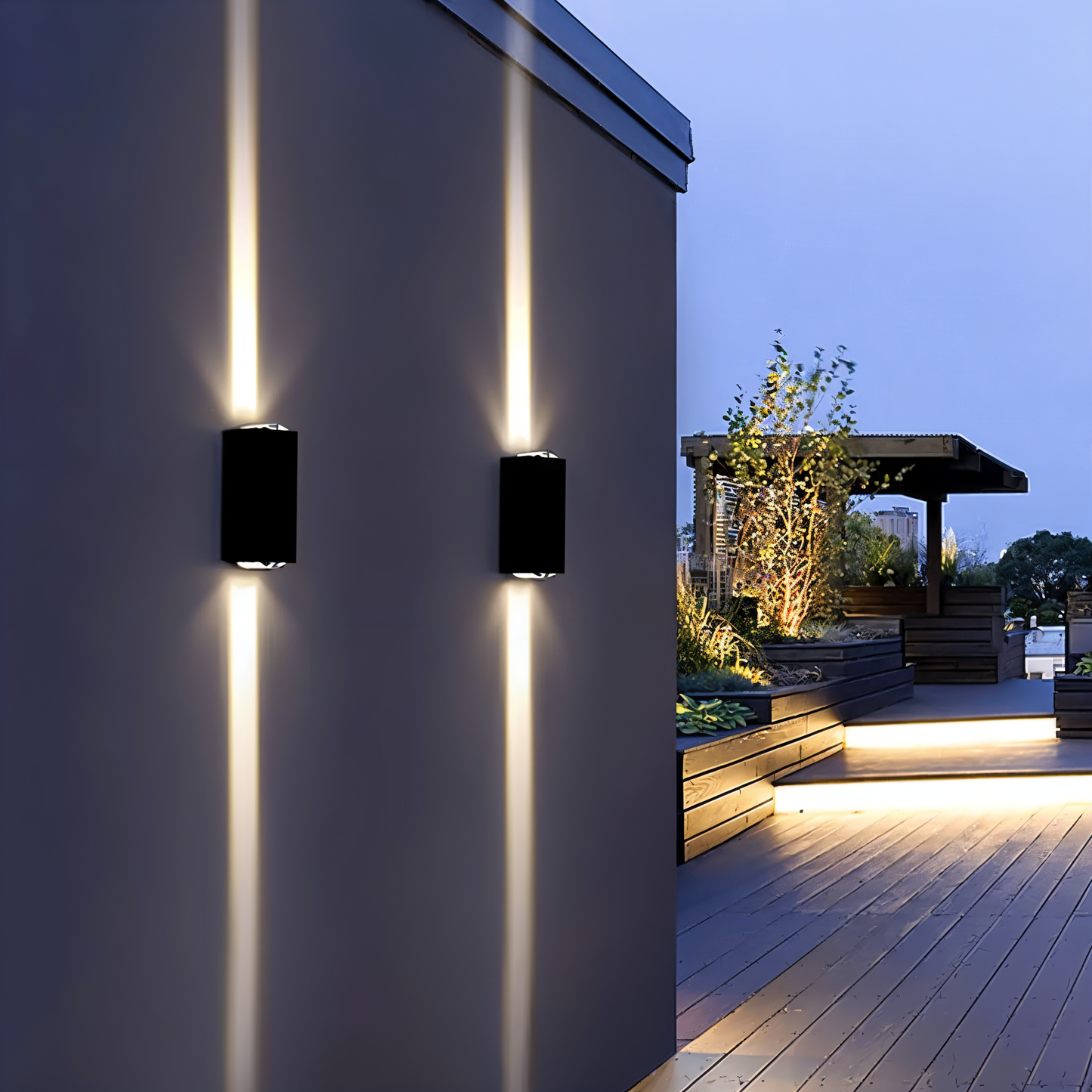 Wasserdichte wandlampen für den außen- und Innenbereich - moderne LED wandlampe