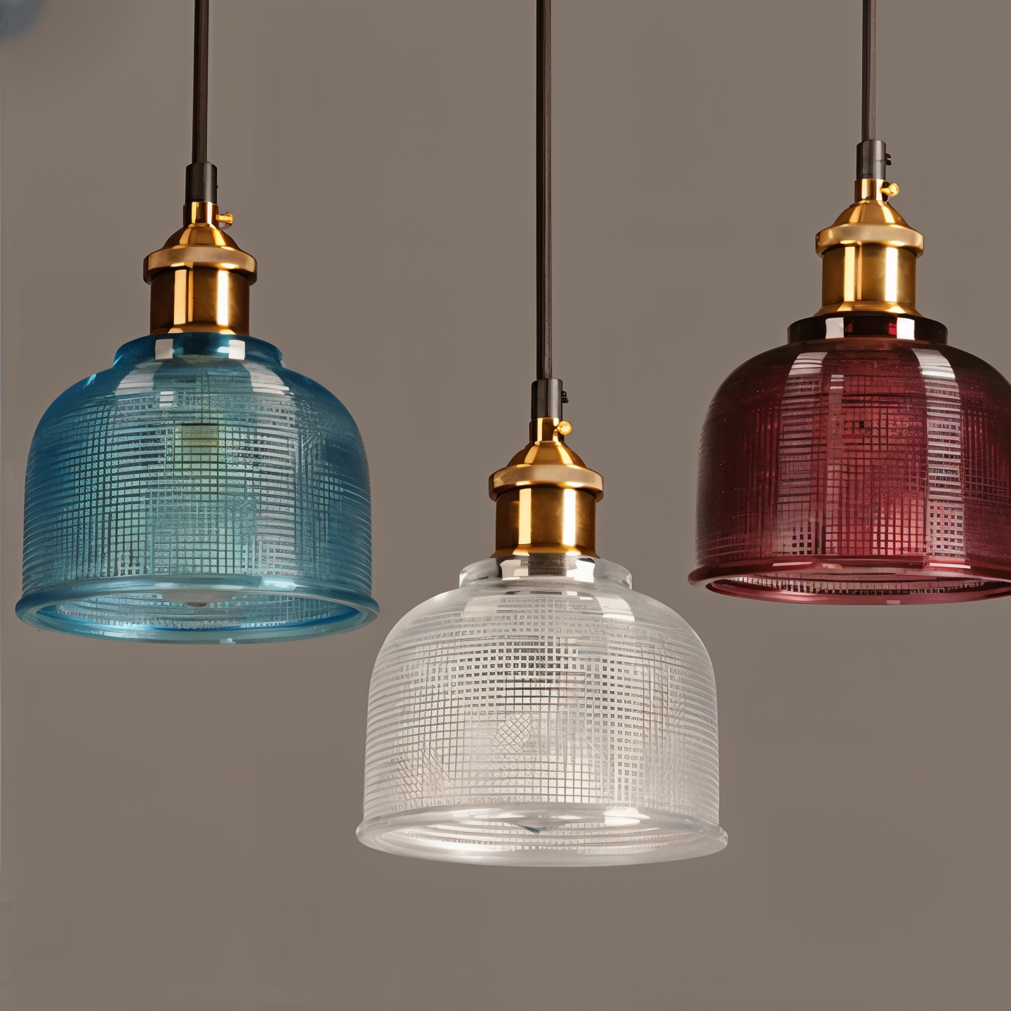 Glossy Bell pendelleuchte - bunte retro glas pendelleuchte-moderne hängelamper