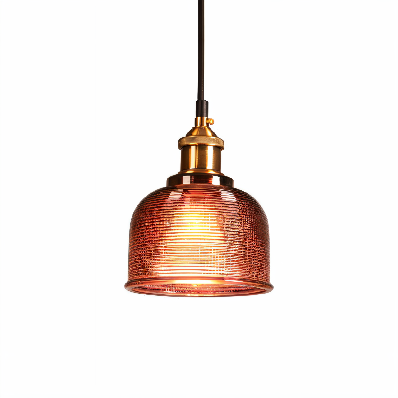 Glossy Bell pendelleuchte - bunte retro glas pendelleuchte-moderne hängelamper