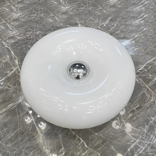 Orange Donut-lampe - nordische donutglasleuchte - wandleuchte und tischleuchte