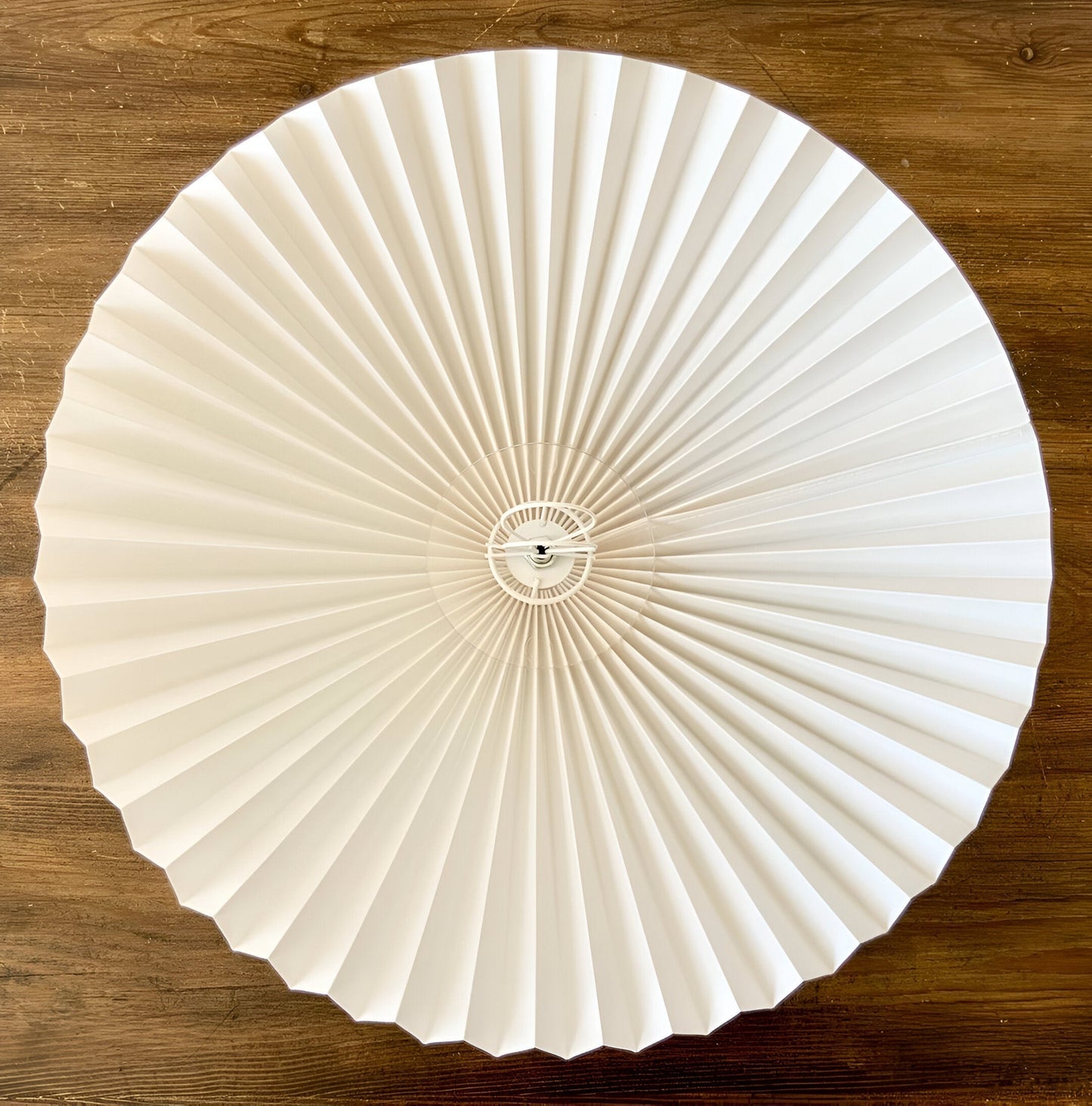 Ori squiggle lampe - gefaltete tischlampe - origami led tischlampe