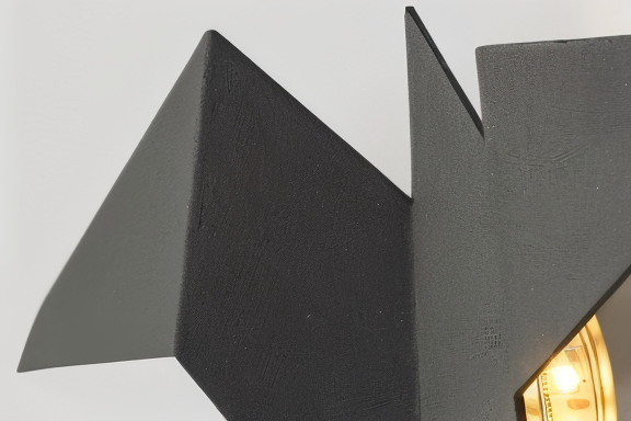 OriTori Wandlampe - geometrische origami-vogel-wandlampe - wandlampendesign im japanischen stil