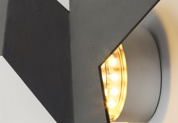 OriTori Wandlampe - geometrische origami-vogel-wandlampe - wandlampendesign im japanischen stil