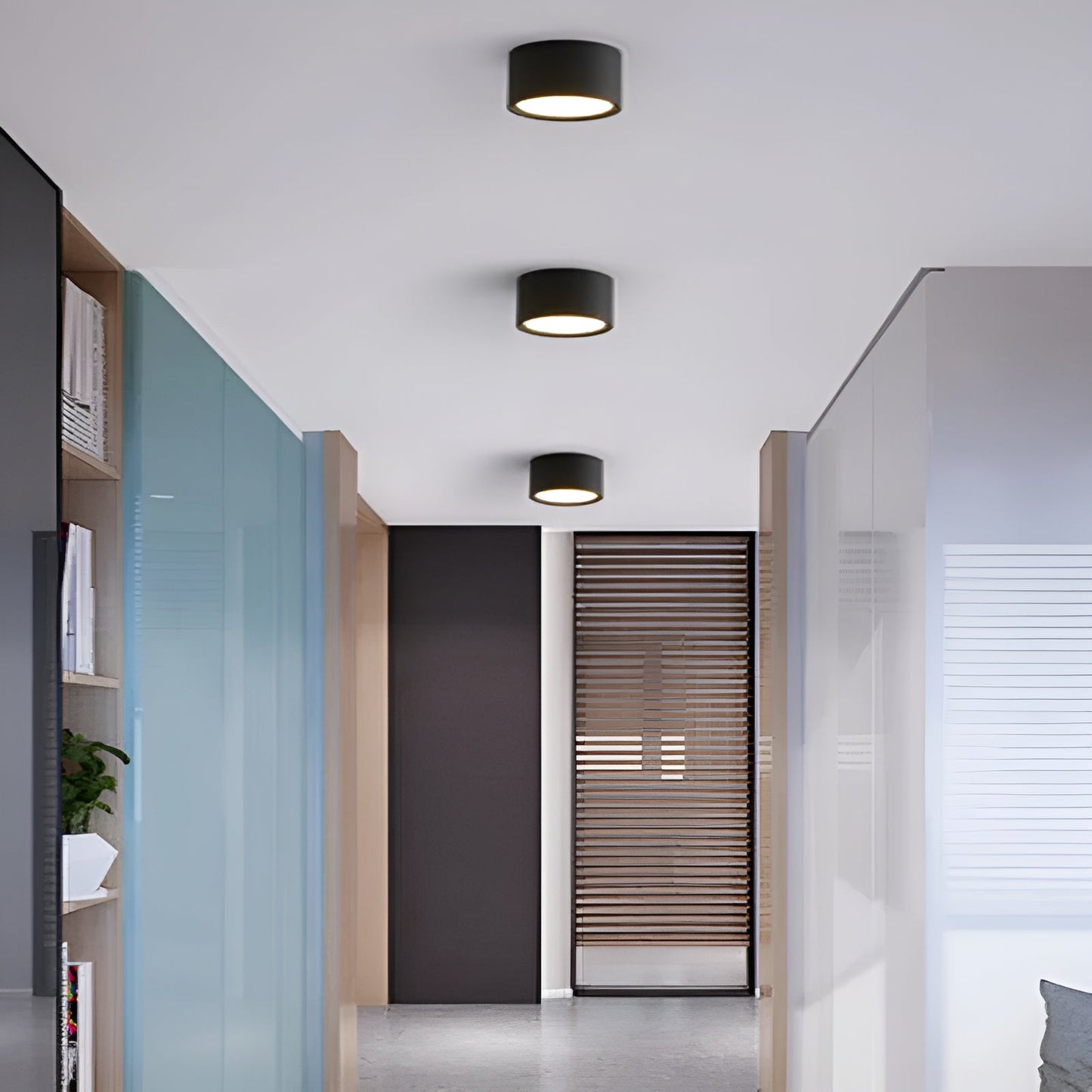 PastelGlow zylinderlampe - vintage flush mount deckenleuchte