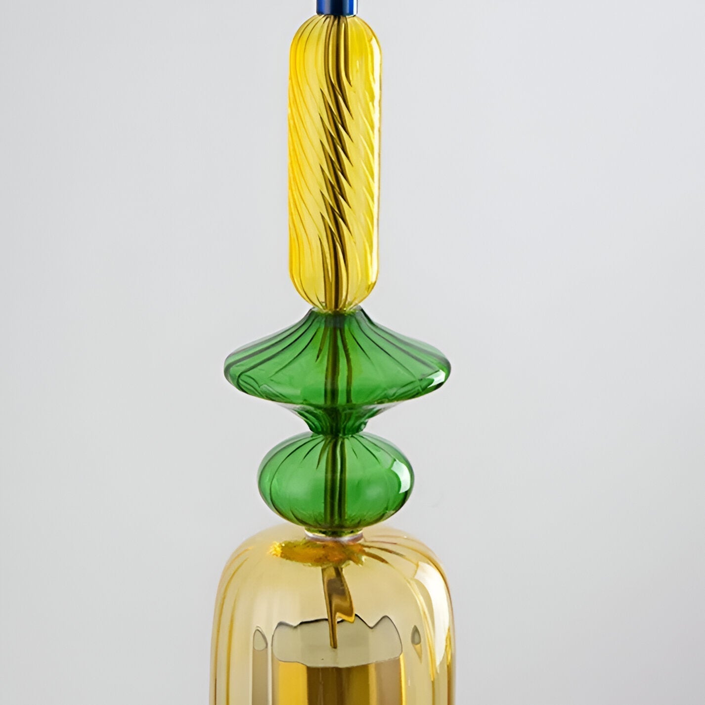 SpectraFuse pendelleuchte - mehrfarbige glas hängelampe - nordic macaron dekorative beleuchtung