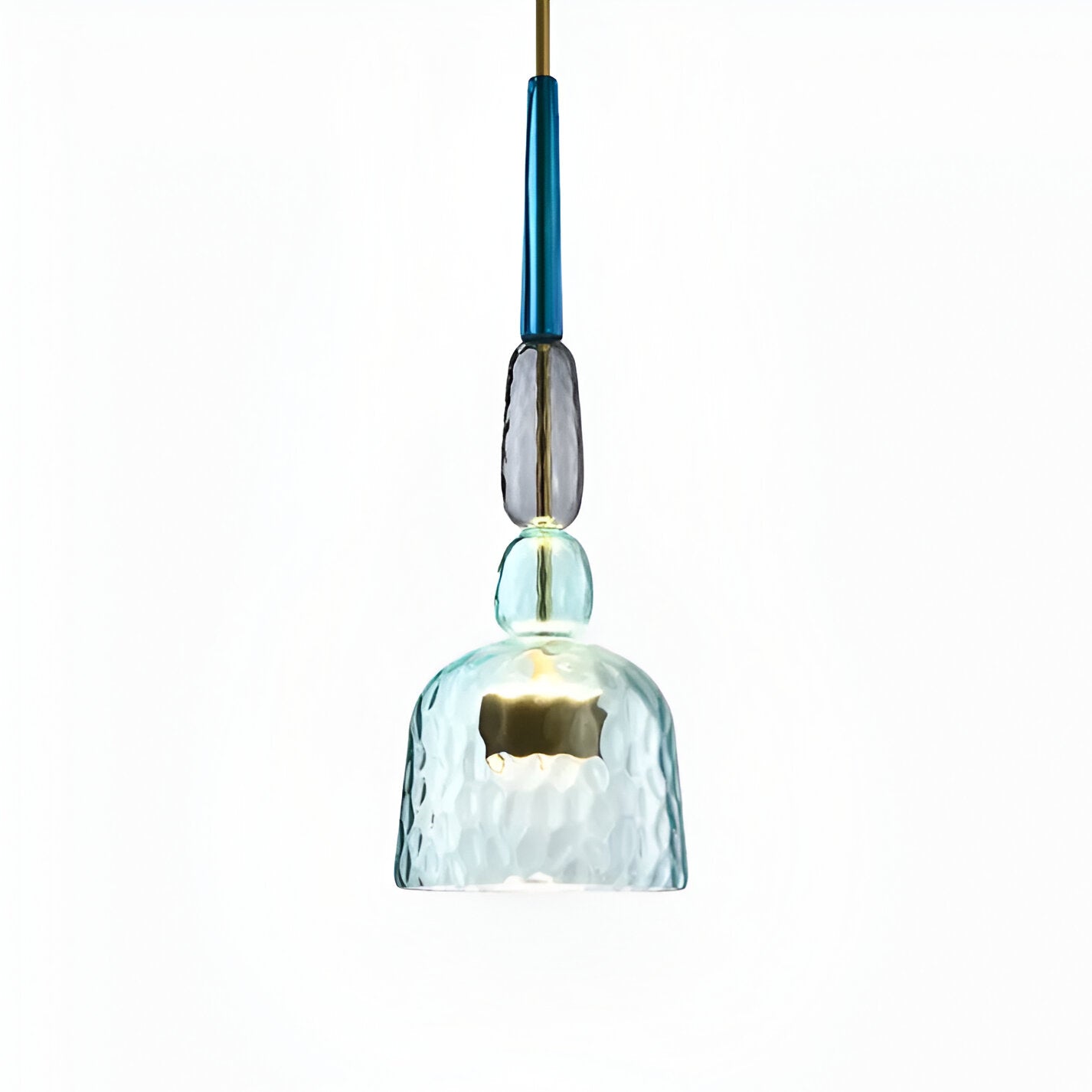 SpectraFuse pendelleuchte - mehrfarbige glas hängelampe - nordic macaron dekorative beleuchtung