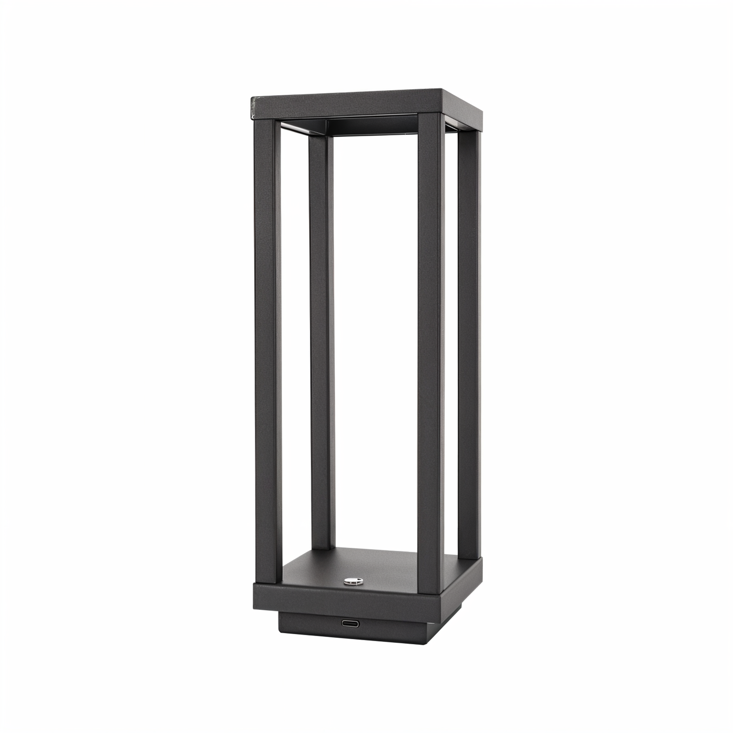 Verticabeam - 3d rechteckige schwarze led-tischlampe
