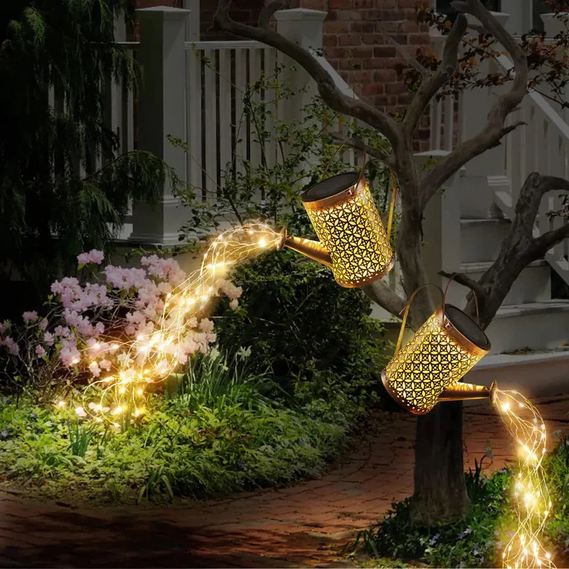 Solar giebkannen lampe