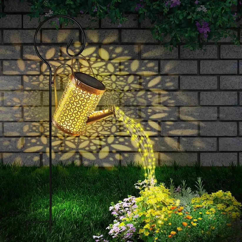 Solar giebkannen lampe