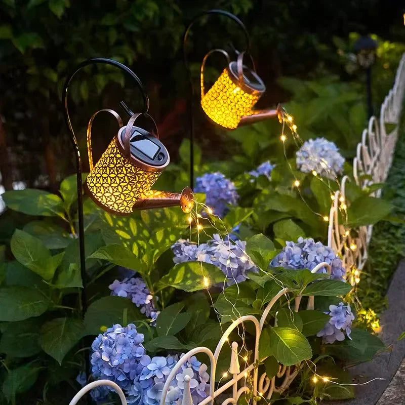 Solar giebkannen lampe