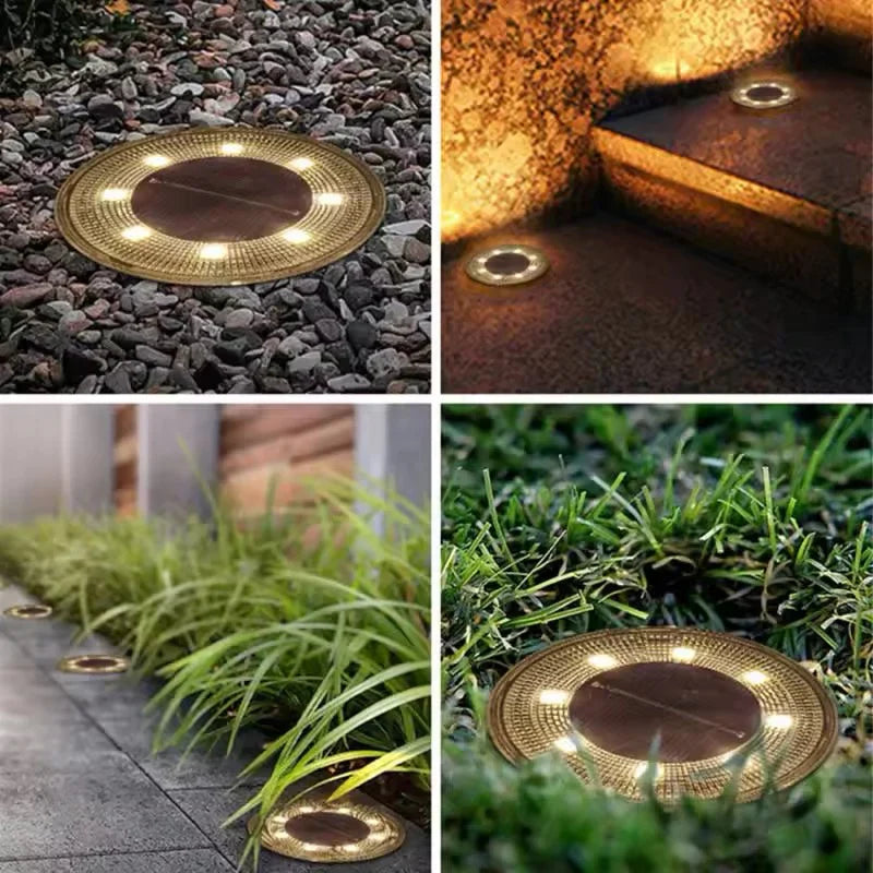 Solar boden lampe