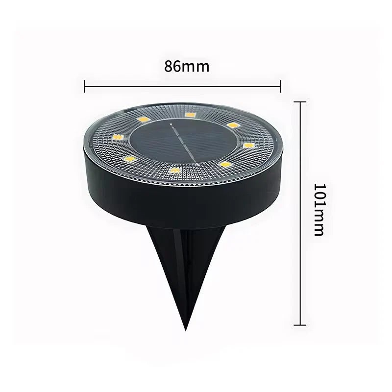 Solar boden lampe