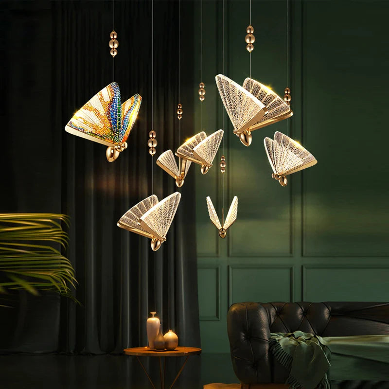 Luminawings - schmetterling pendelleuchte