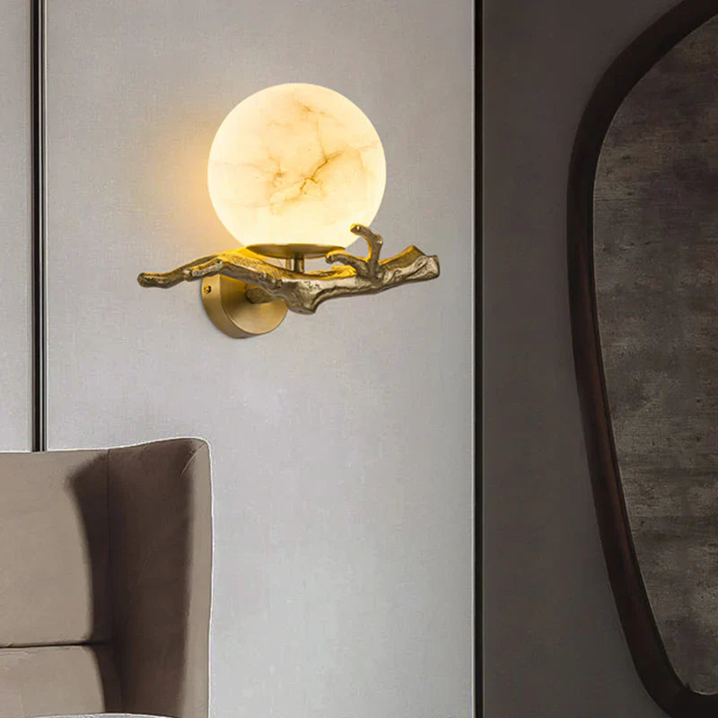 MarbleGlow – moderne kreative marmor-wandleuchte