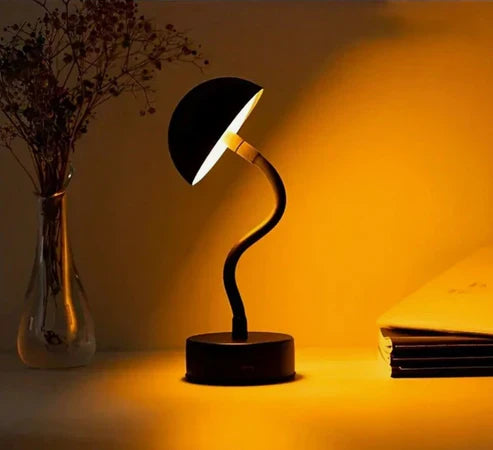 Kabellose dimmbare led akku tischlampe flexLamp