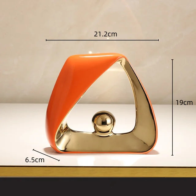 Luxe triangle - dreiecke goldenes dekor