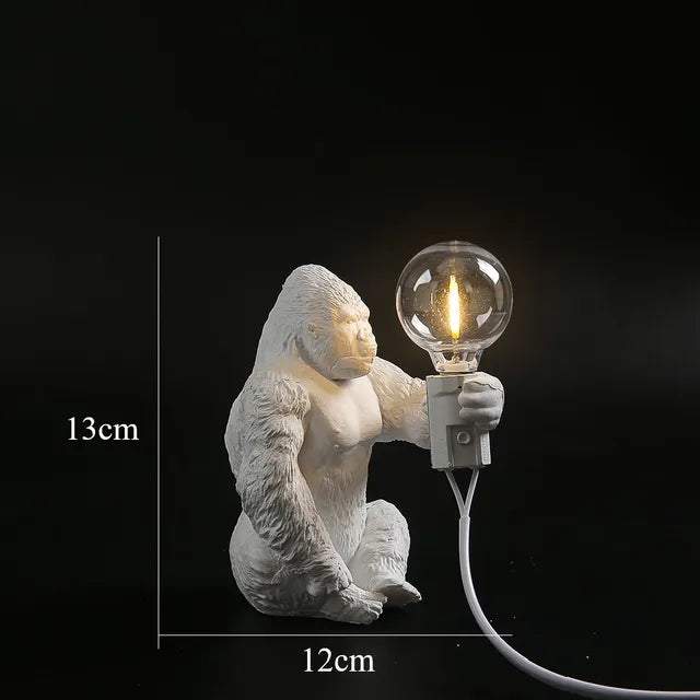 Gorilla glow - gorilla tier tischlampe