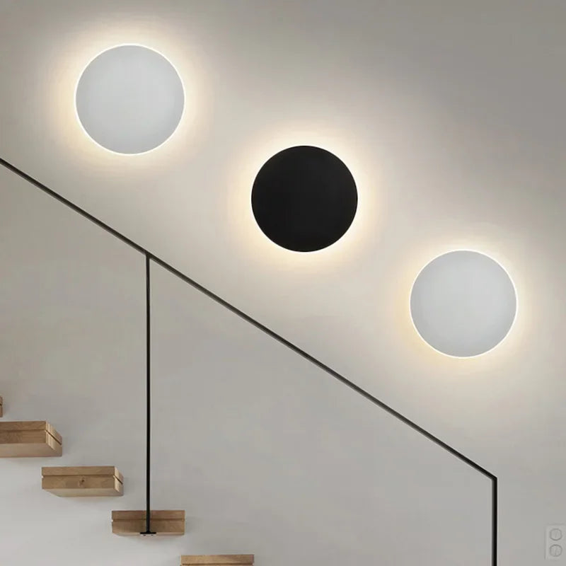 Sleeksphere - led-wandleuchte rund