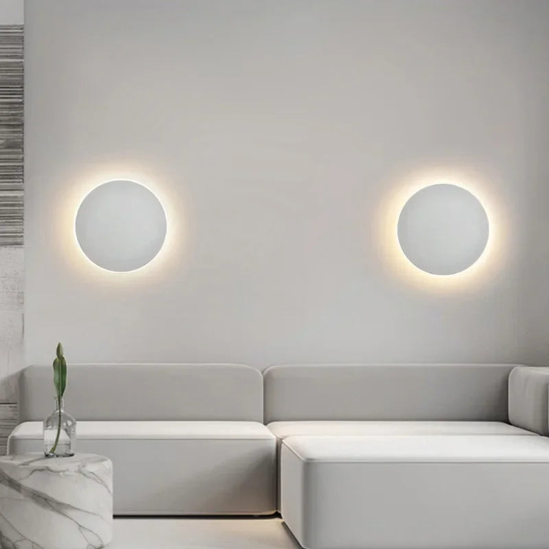 Sleeksphere - led-wandleuchte rund