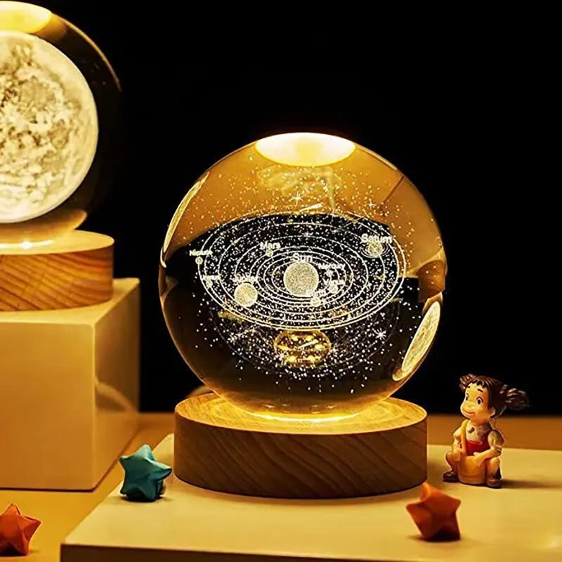 Planetaryradiance - tischlampe mit sonnensystem