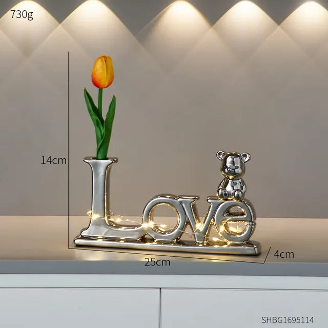 Rosenbär - luxusLiebe bär blume