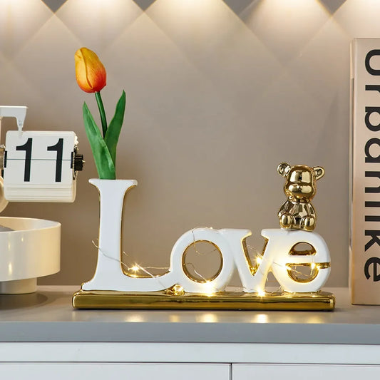 Rosenbär - luxusLiebe bär blume