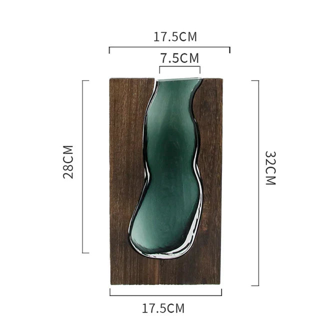 Glaziale - luxus blumenvase nordic