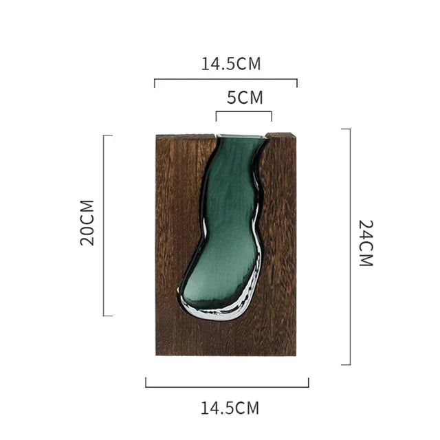 Glaziale - luxus blumenvase nordic