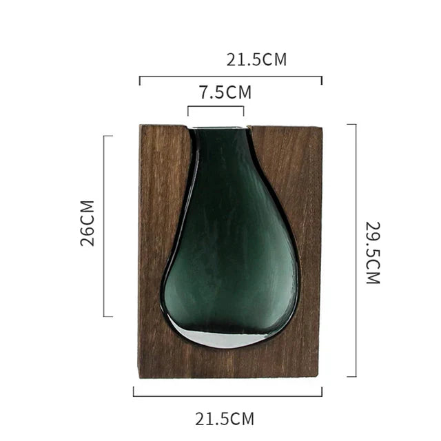 Glaziale - luxus blumenvase nordic
