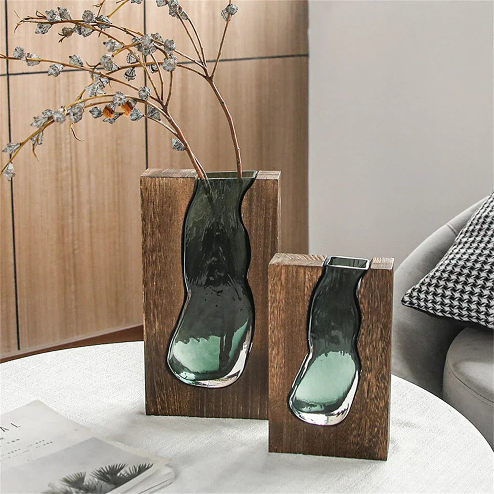 Glaziale - luxus blumenvase nordic