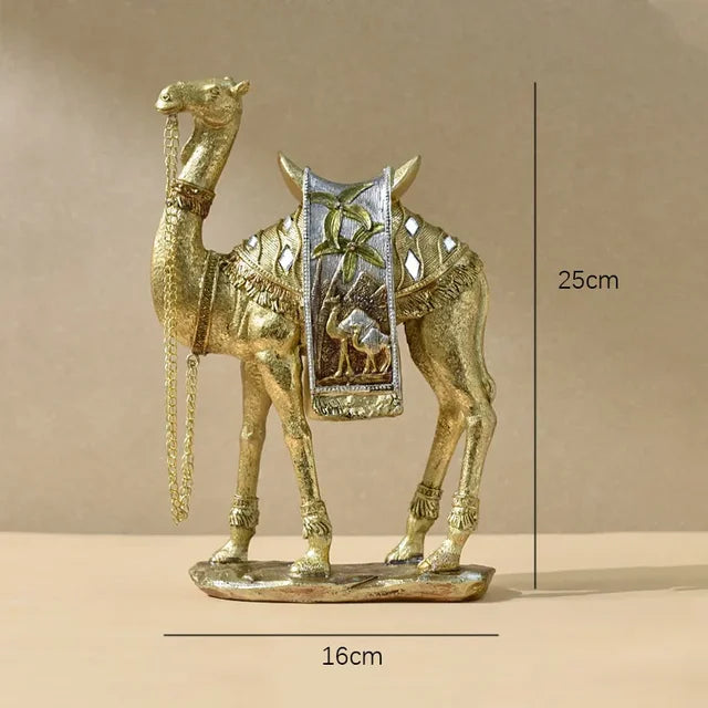 Arabicelegance - luxuriöse kamel-skulptur