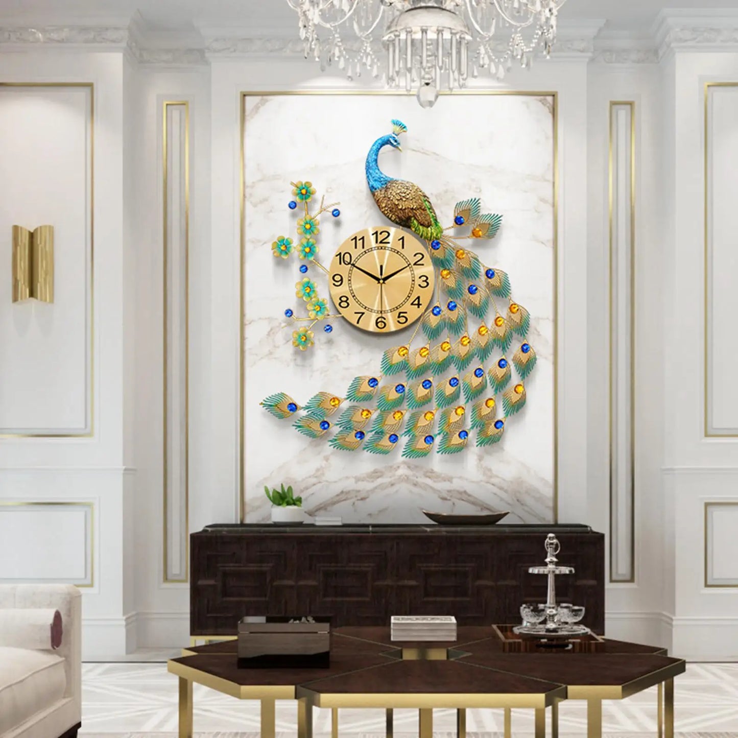 Majesticpeacock - pfau eleganz uhr
