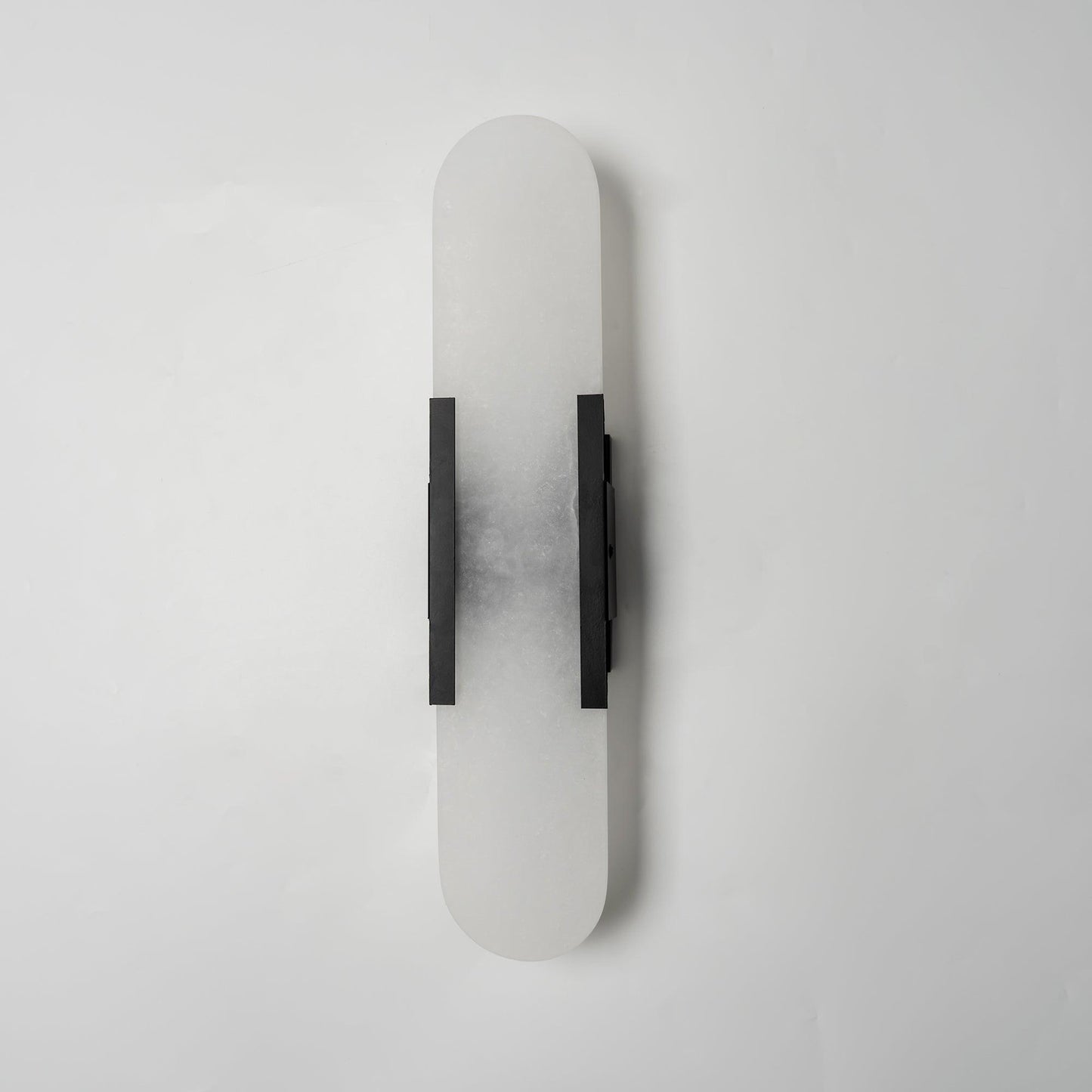 Melange langgestreckte alabaster wandleuchte